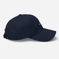 Casquette baseball dino noir portée en situation CHT'M Boutique