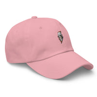 Casquette baseball thunder skull noir portée en situation CHT'M Boutique