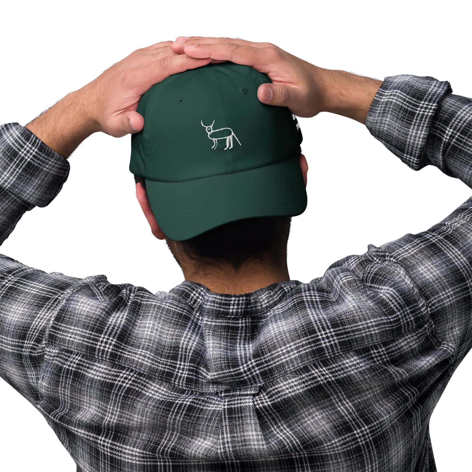 Casquette François l'ambrouille - "COUCOU PETITE PÉRUCHE"