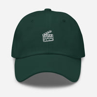 Casquette baseball cinéma noir vue avant CHT'M Boutique