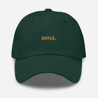 Casquette baseball smile noir vue avant CHT'M Boutique