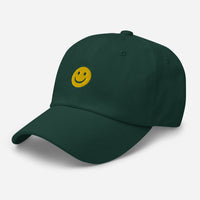 Casquette baseball happy smiley noir portée en situation CHT'M Boutique