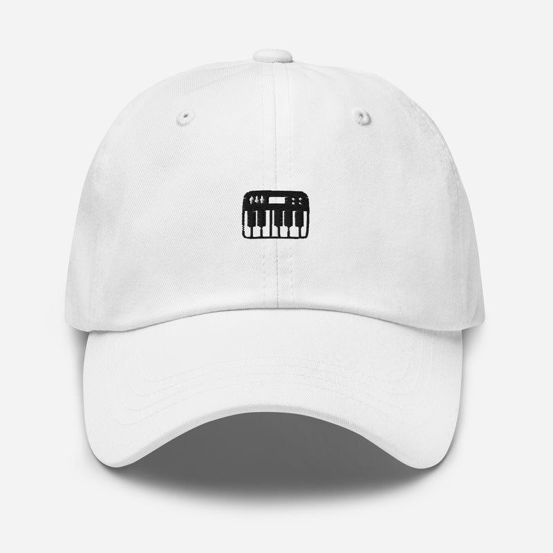Casquette baseball piano noir CHT'M Boutique