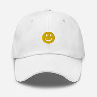 Casquette baseball happy smiley noir portée en situation CHT'M Boutique