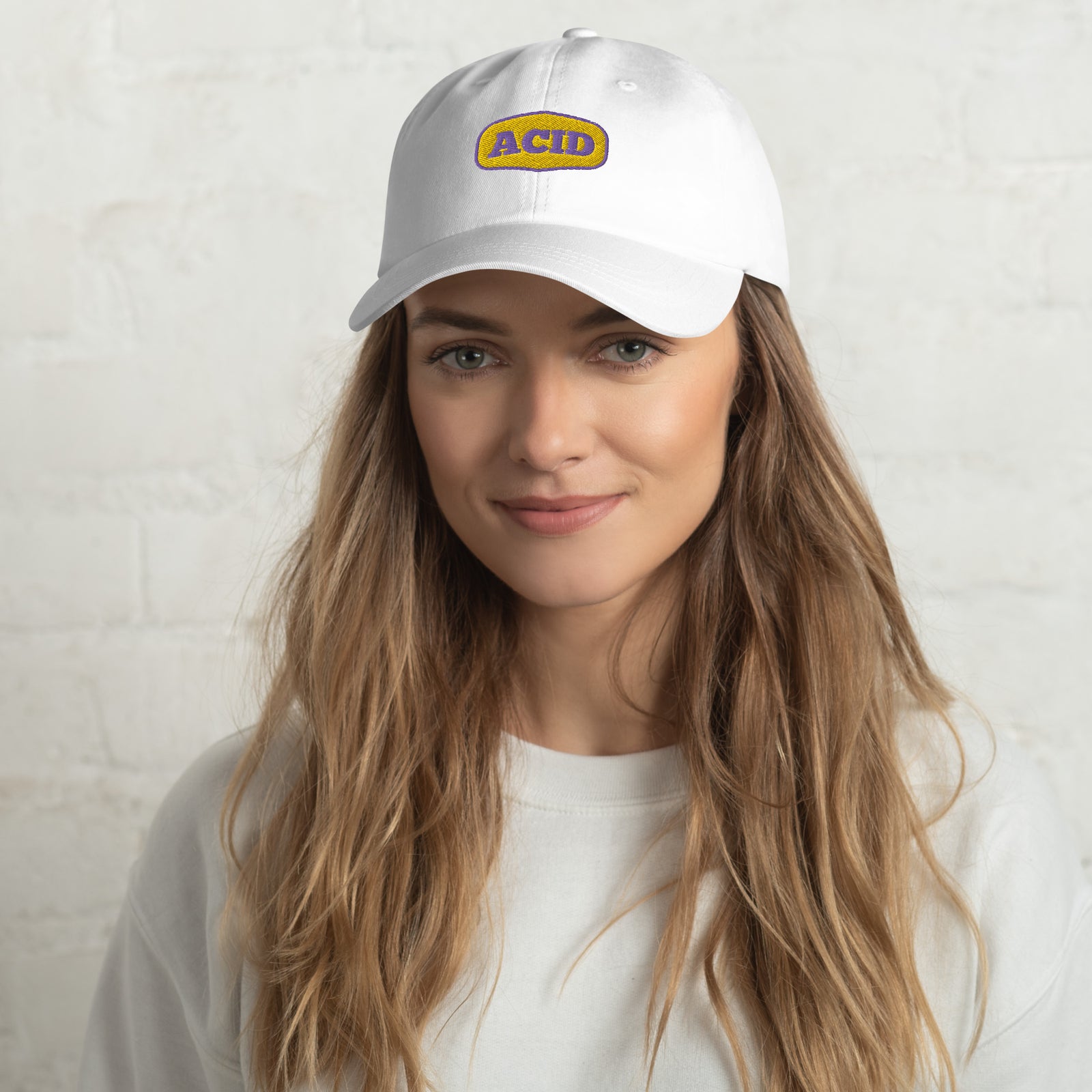 Casquette baseball acid noir CHT'M Boutique