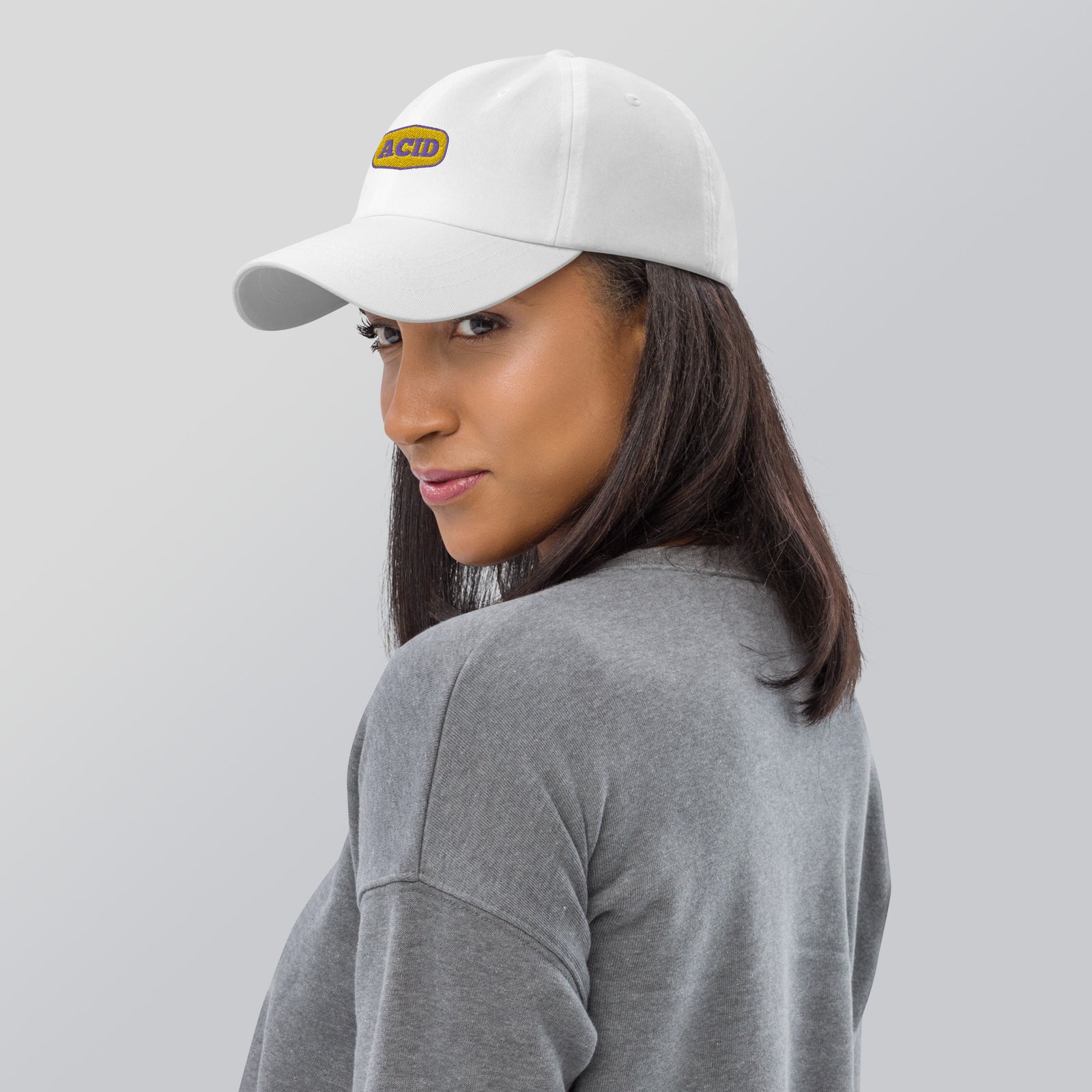 Casquette baseball acid noir style streetwear CHT'M Boutique