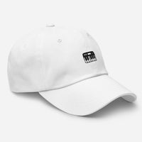 Casquette baseball piano noir portée en situation CHT'M Boutique