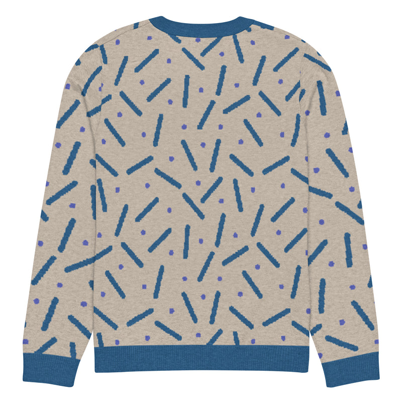 Pull tricoté en laine homme