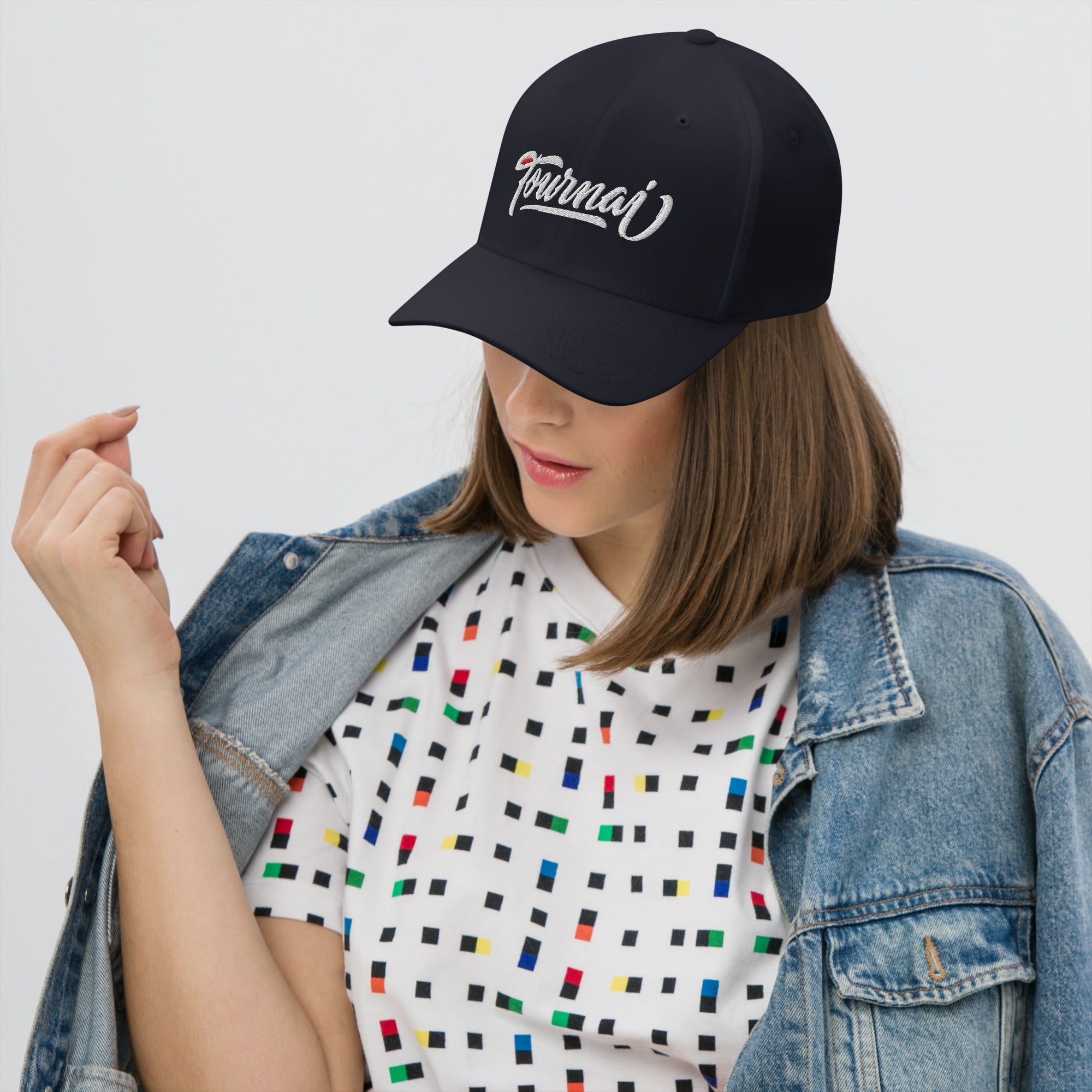 Casquette Flexfit belge brodée - Tournai