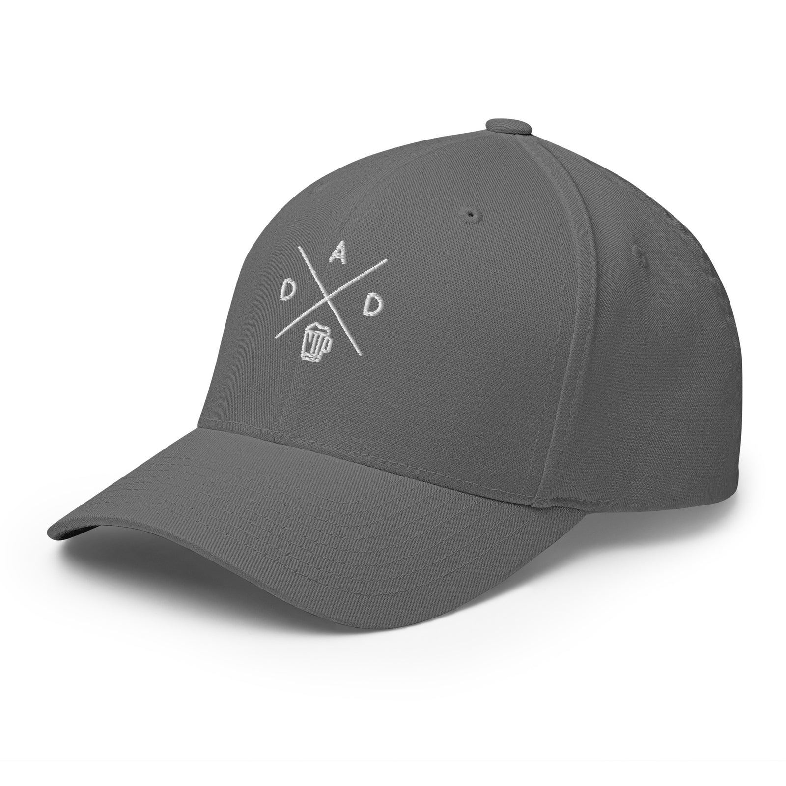 Casquette brodée FLEXFIT - "DAD" (Devant et derrière)