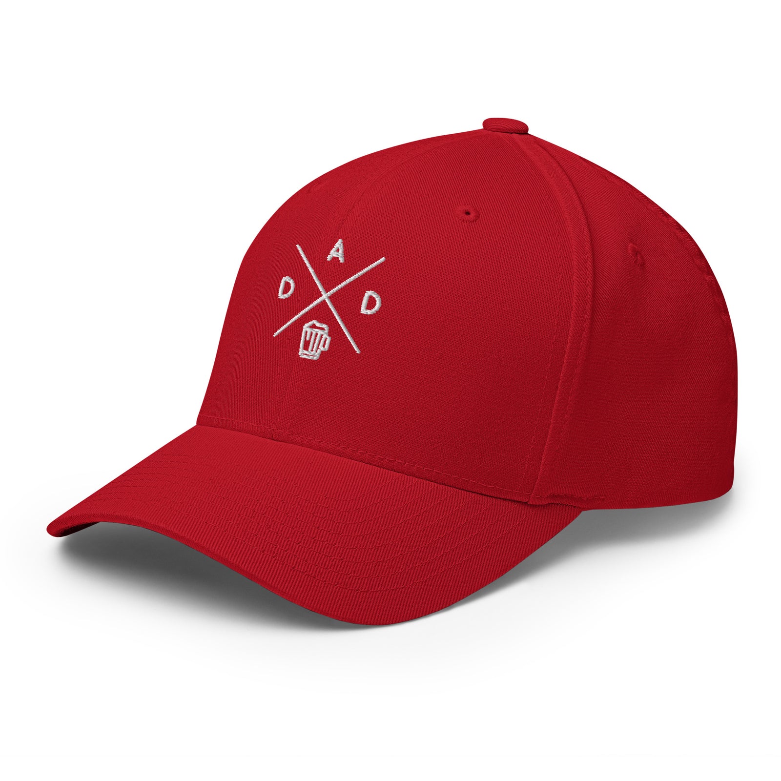 Casquette brodée FLEXFIT - "DAD" (Devant et derrière)