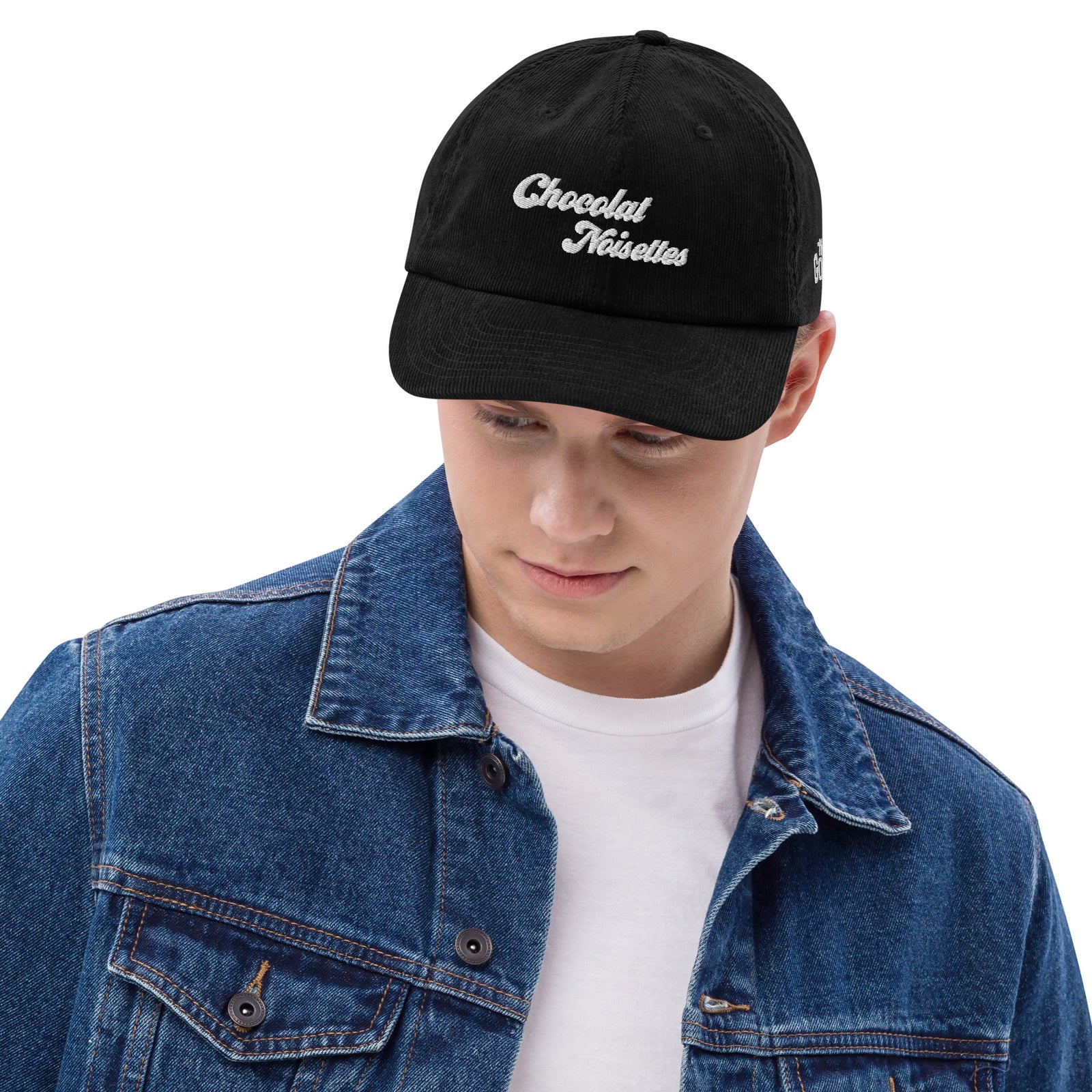 Casquette en velours côtelé - THE GOONIES "Chocolat Noisettes"