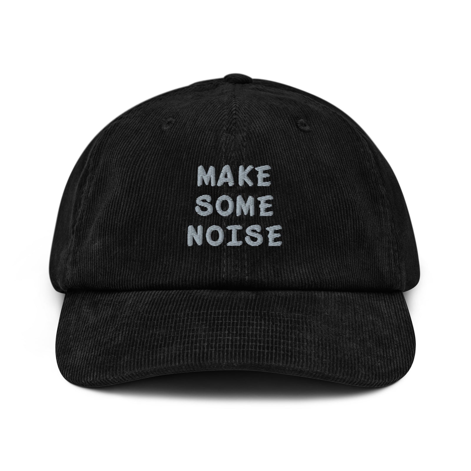 Casquette en velours côtelé - MAKE SOME NOISE