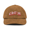 Casquette en velours côtelé - CHT'M