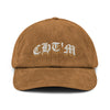 Casquette en velours côtelé - CHT'M
