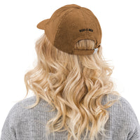 Casquette Velours Côtelé Brodée « Les Oies Sauvages » – Camel