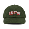 Casquette en velours côtelé - CHT'M