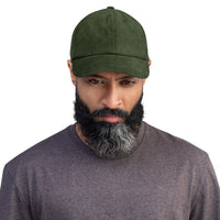 Casquette velours côtelé unie noir CHT'M Boutique