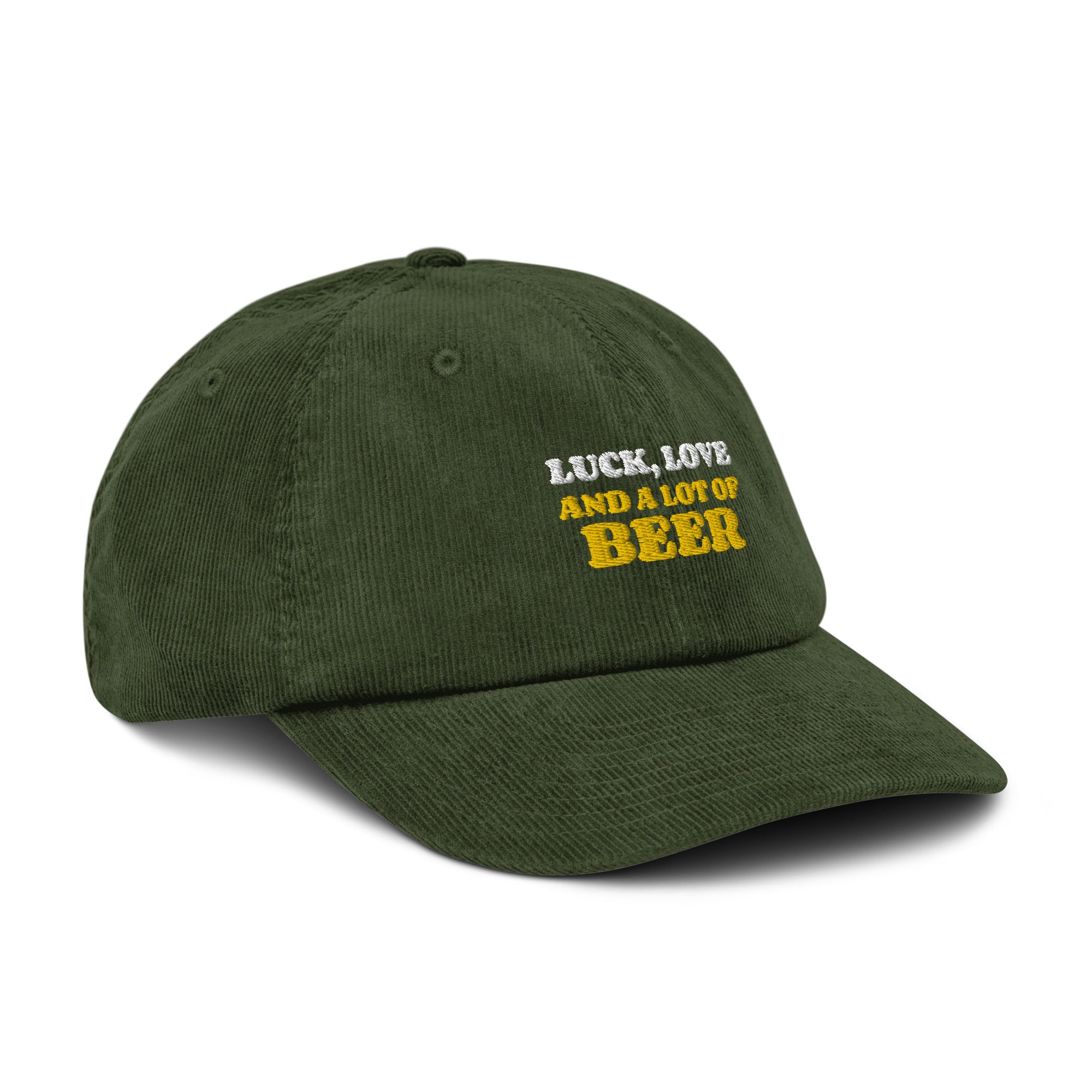 casquette verte velours biere apero beer belge