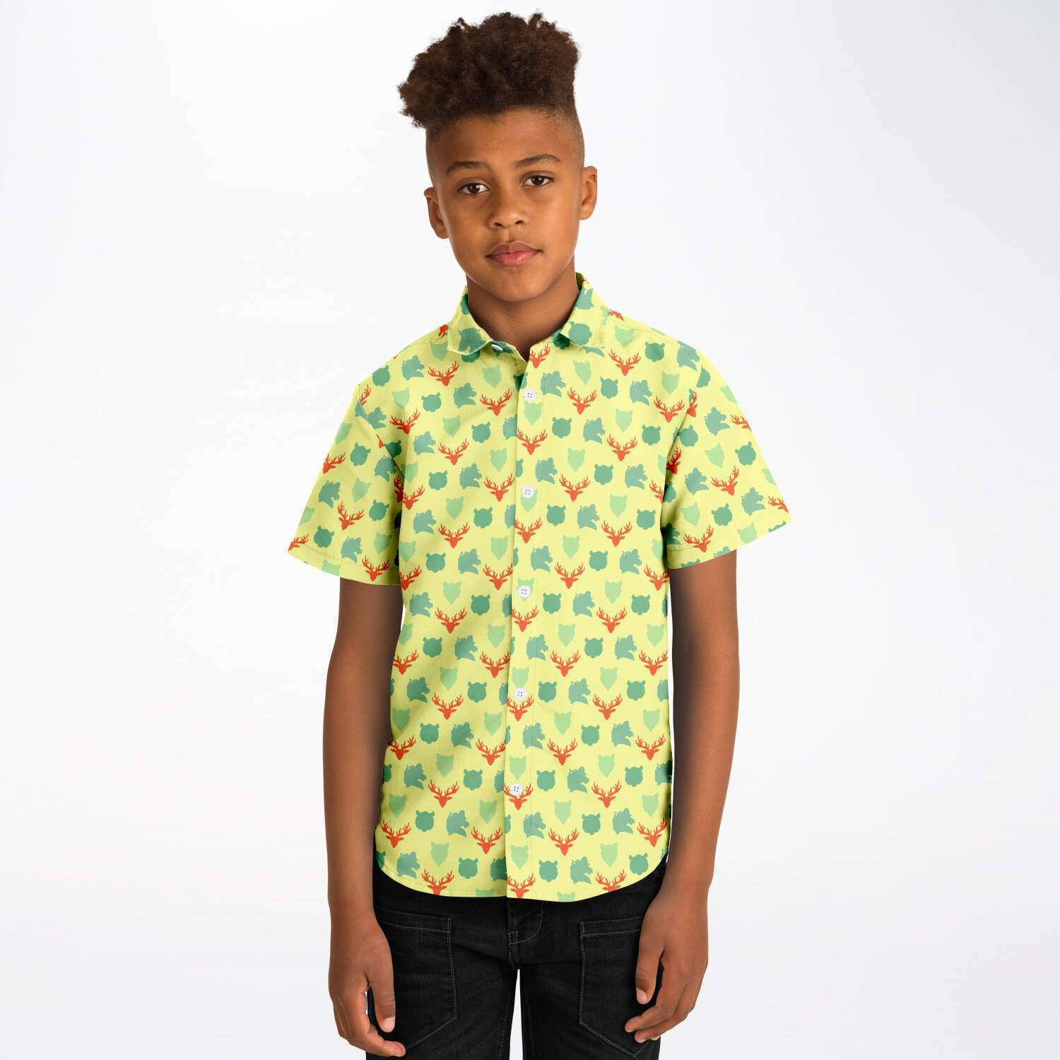 chemise tendance garçon jaune