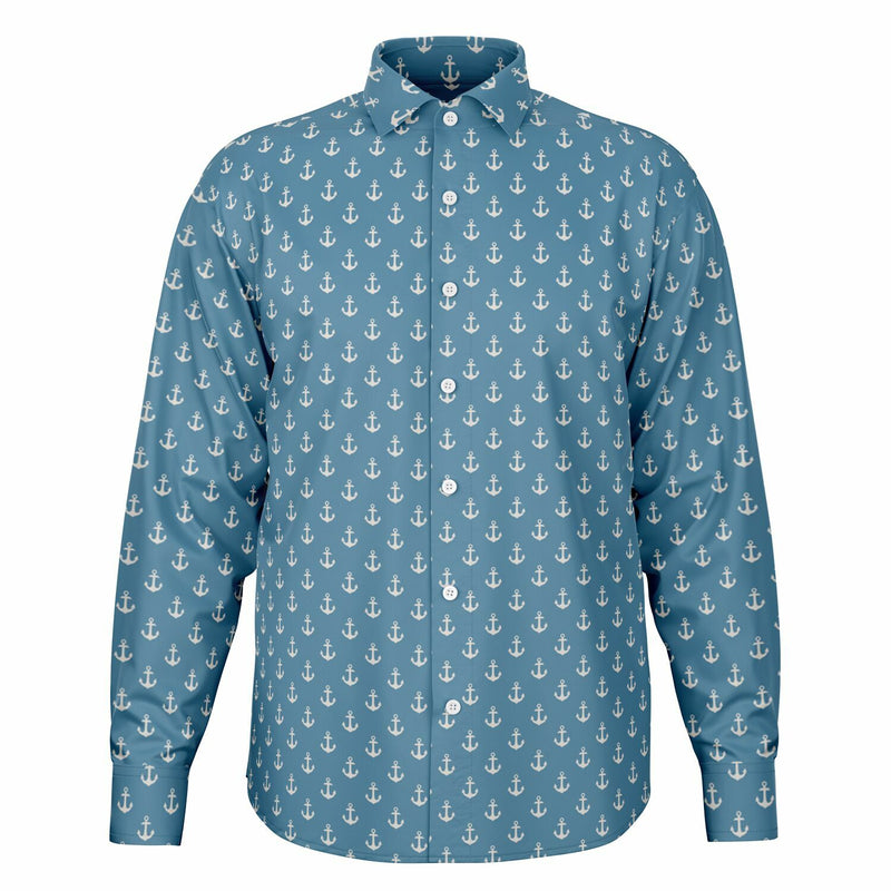 tenue décontractée homme chemise bleue