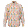 vêtement homme rose pale à motif cactus