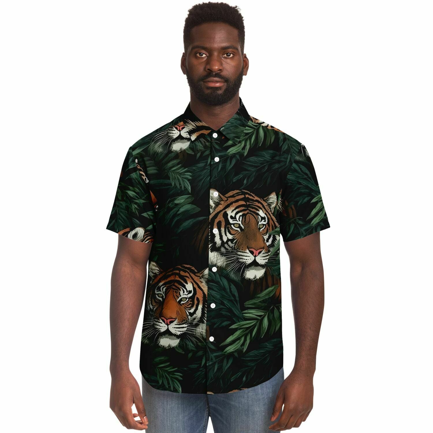 chemise fantaisie homme tigre