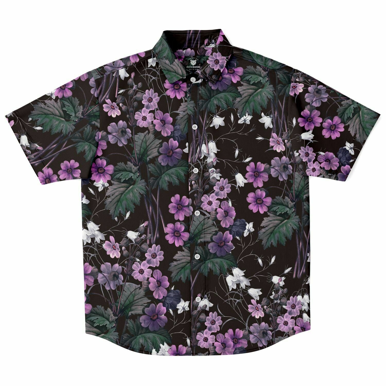 chemise estivale à motifs floraux