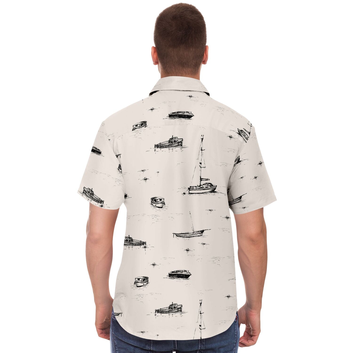 chemise homme mode à bateaux