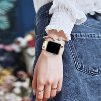 Bracelet Apple Watch élastique tissé à motifs, vue détaillée 5