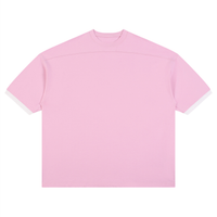 T-shirt Colorblock Épaule Tombante Original Noir — Streetwear Belge