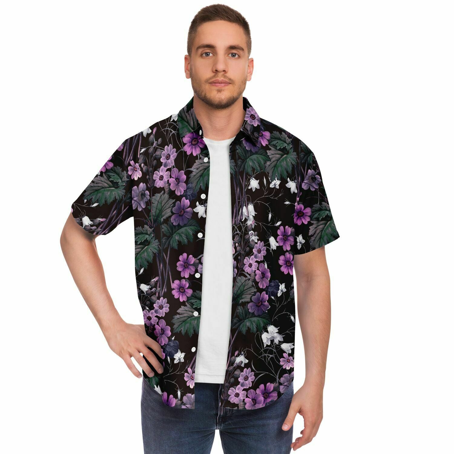 mode homme chemise à fleurs