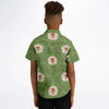 style original chemise garçon verte