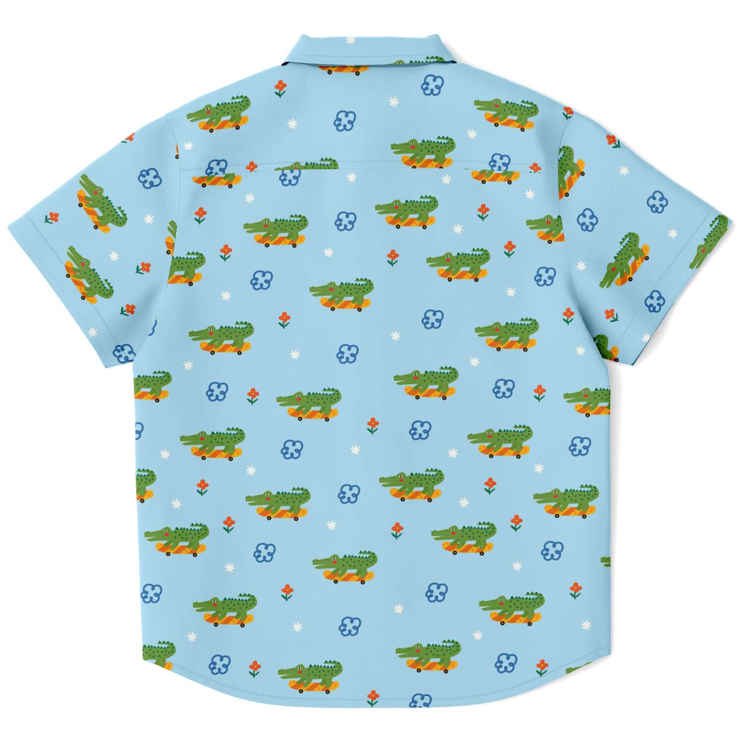 chemise enfants crocodile manches courtes
