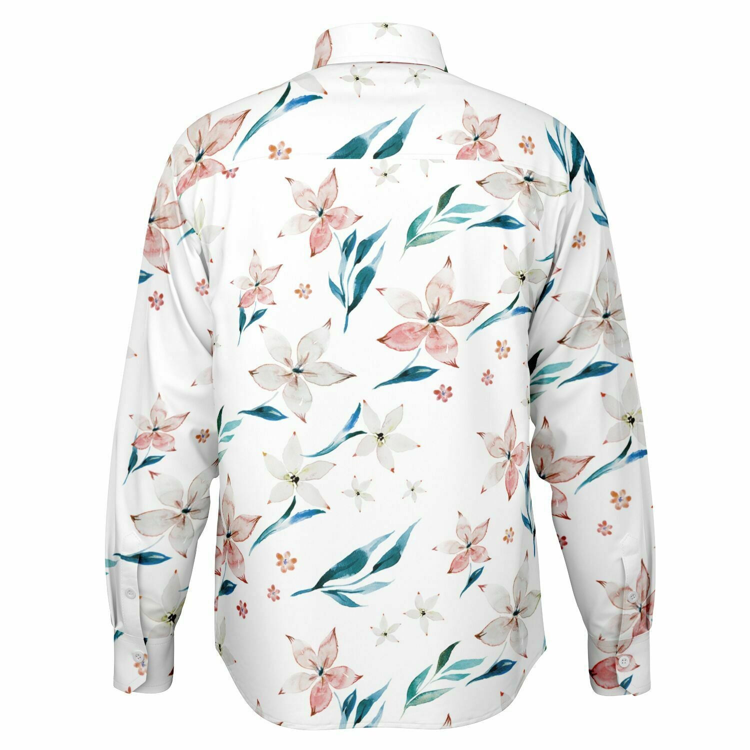 CHEMISE HOMME originale stye floral MANCHES LONGUES
