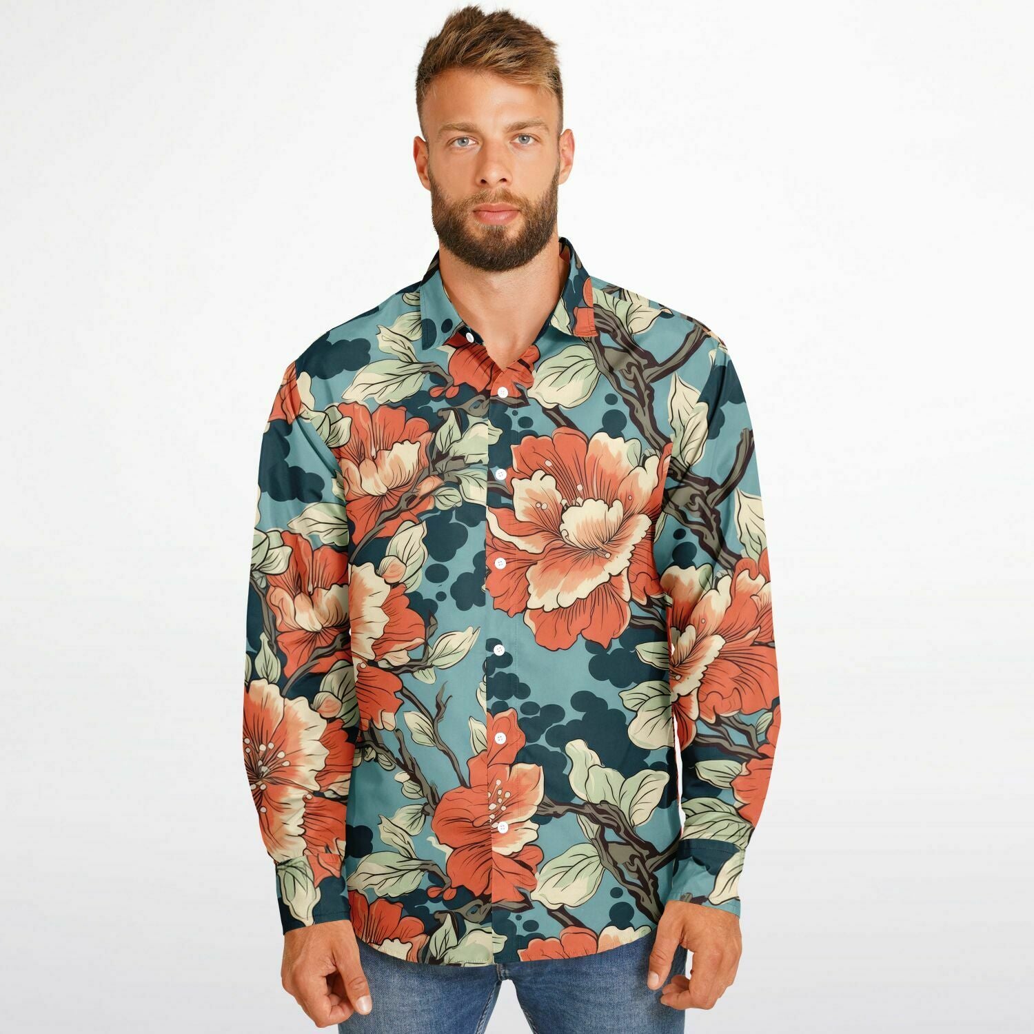 chemise de style hawaïen pour homme