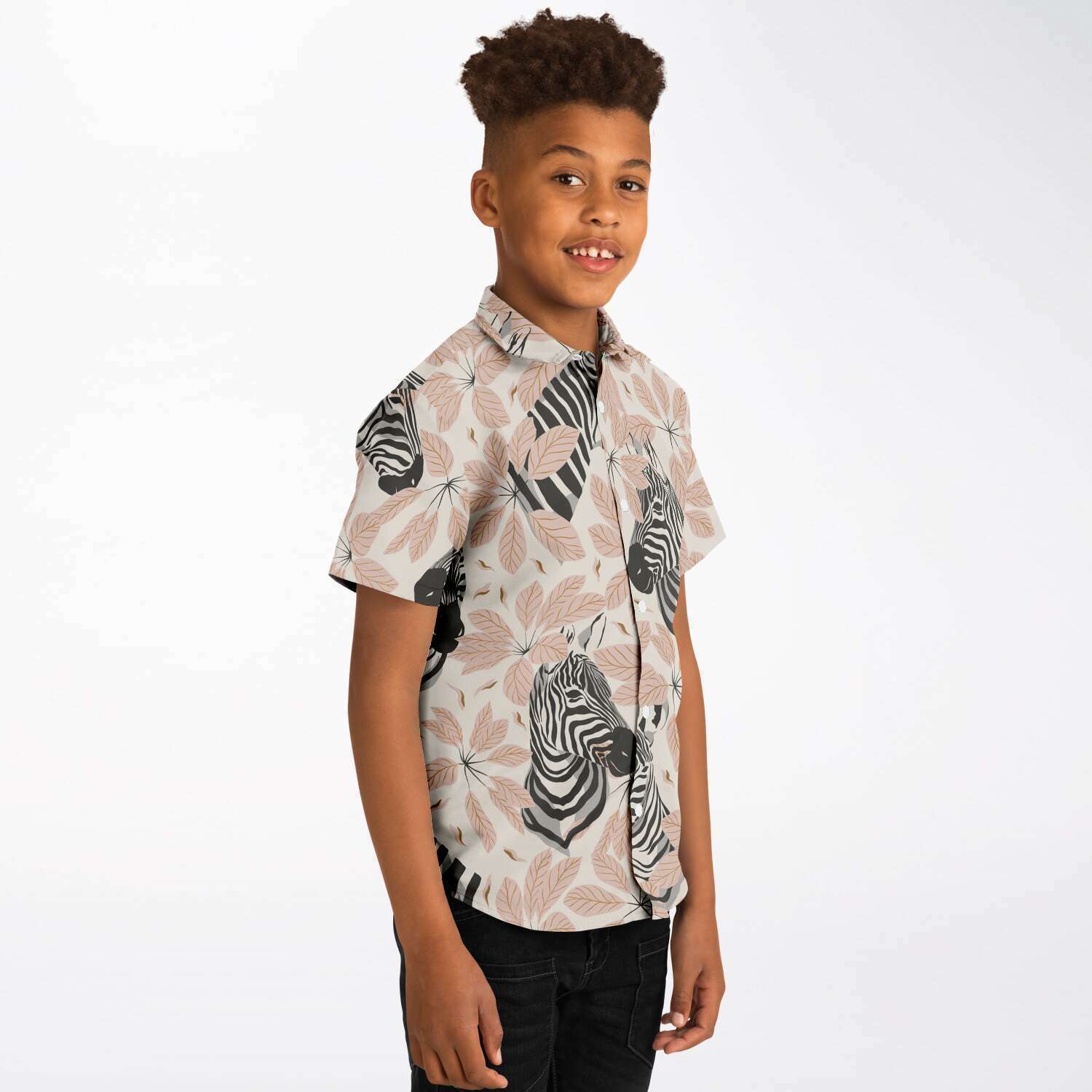 mode garçon chemise originale manches courtes