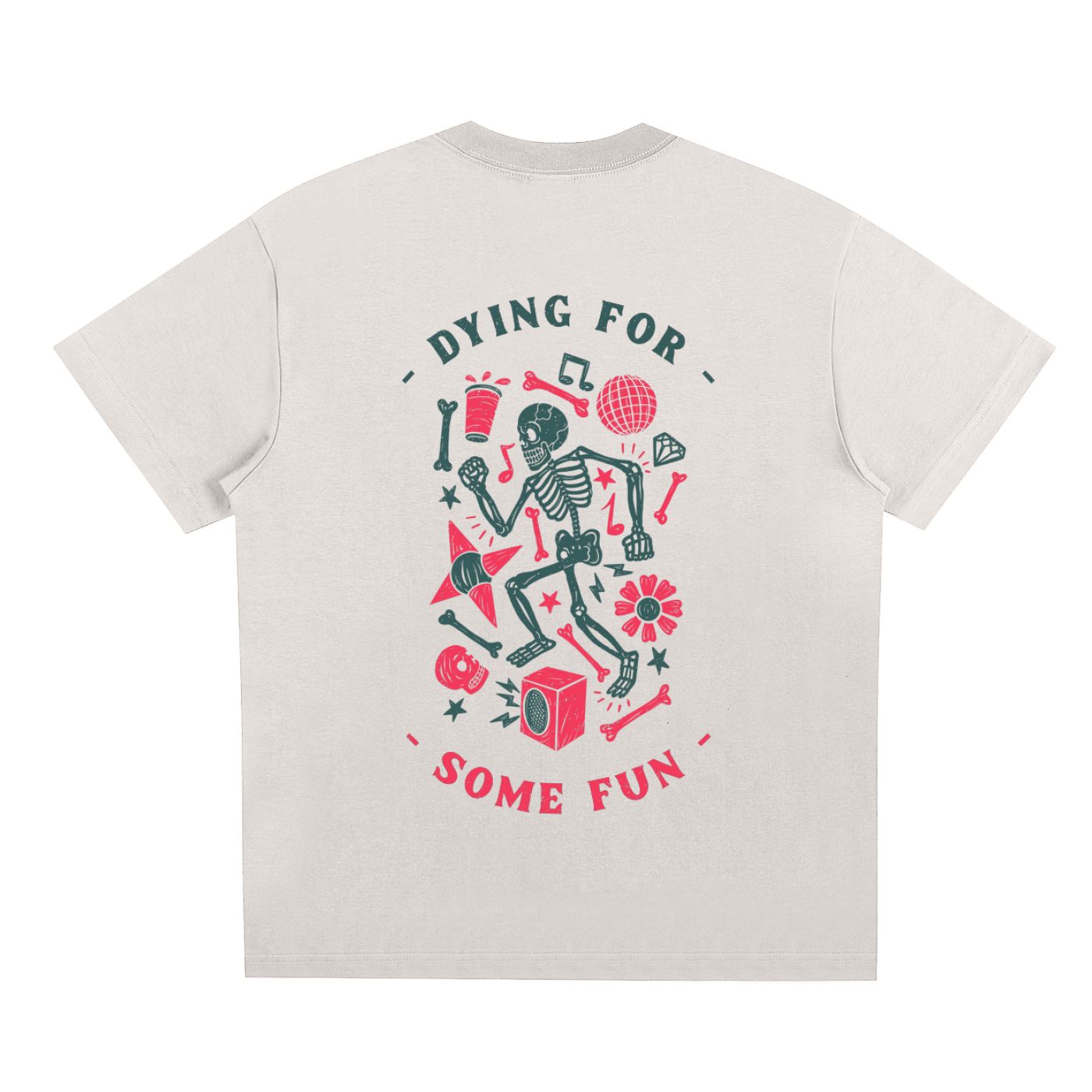 T-Shirt oversize - Dying for some fun