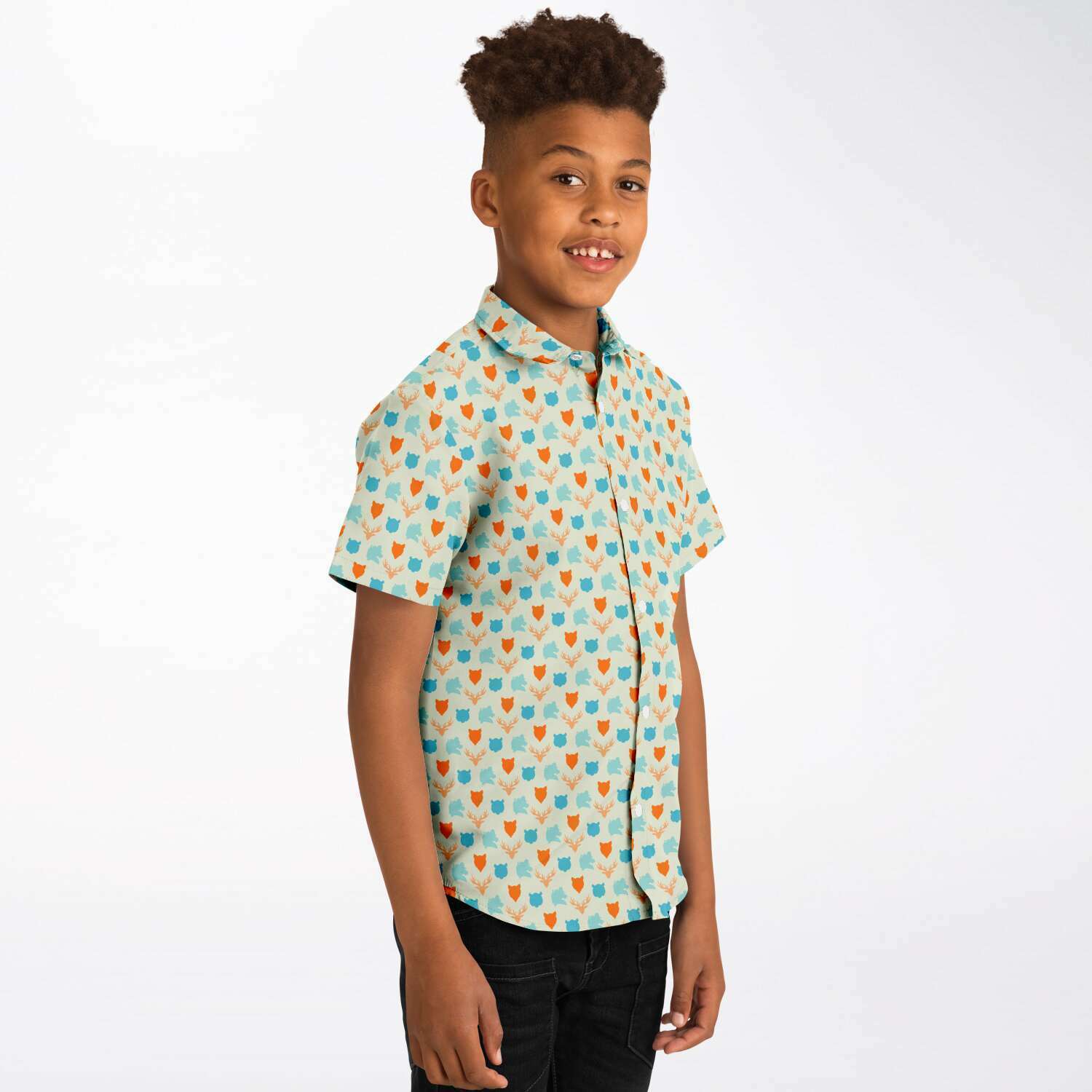 chemise trendy pour enfant vert clair