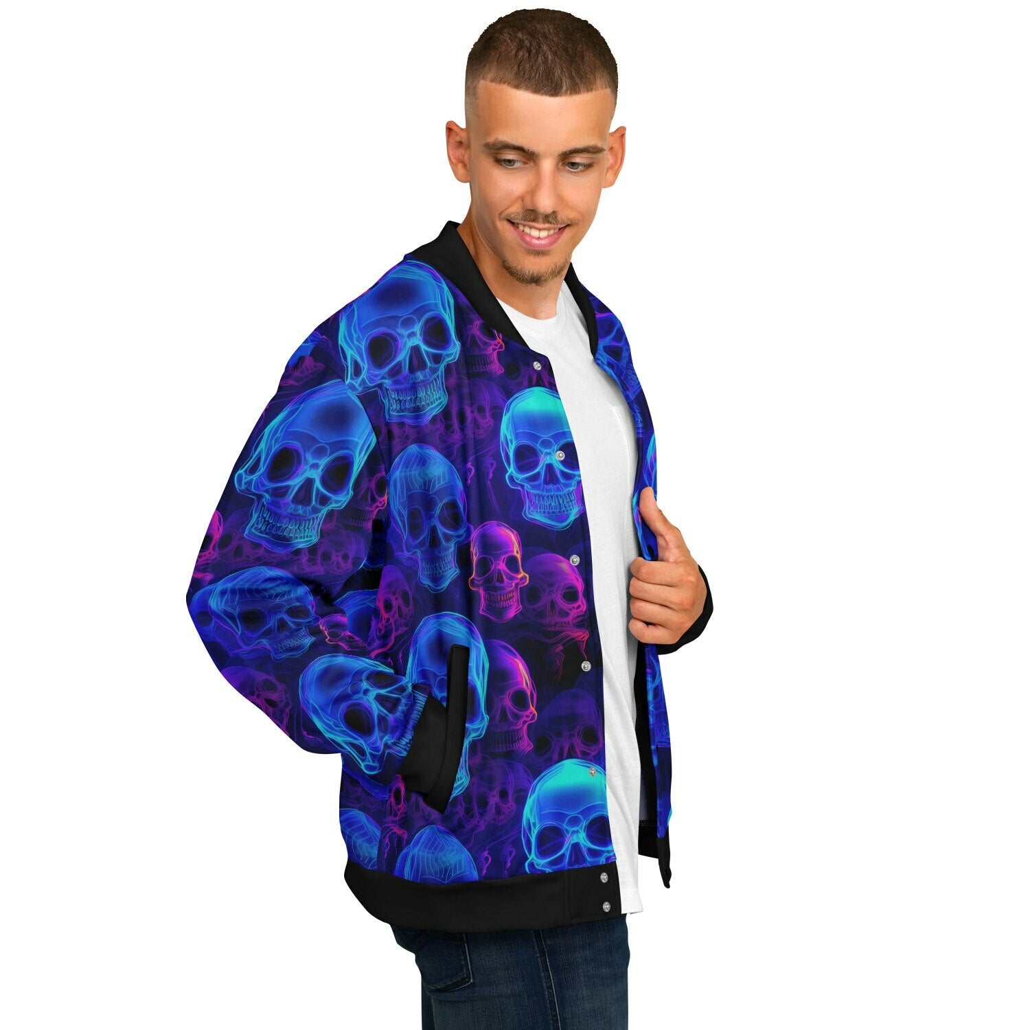 Veste de base-ball - Skull