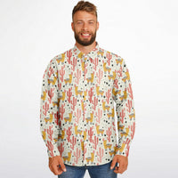 chemise décontractée cactus pour homme