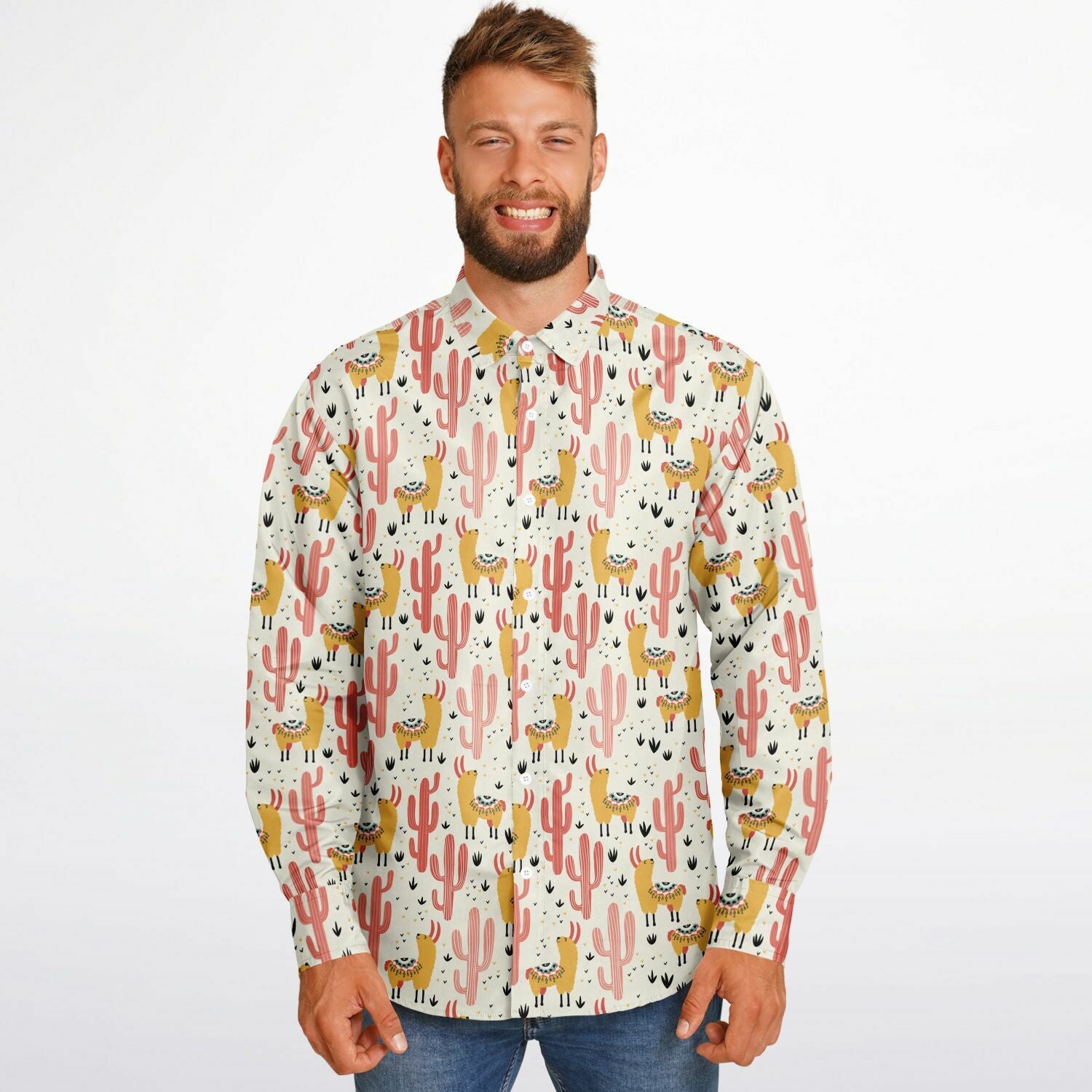 chemise décontractée cactus pour homme