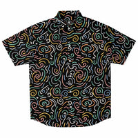Short Sleeve Button Down Shirt - AOP copy
