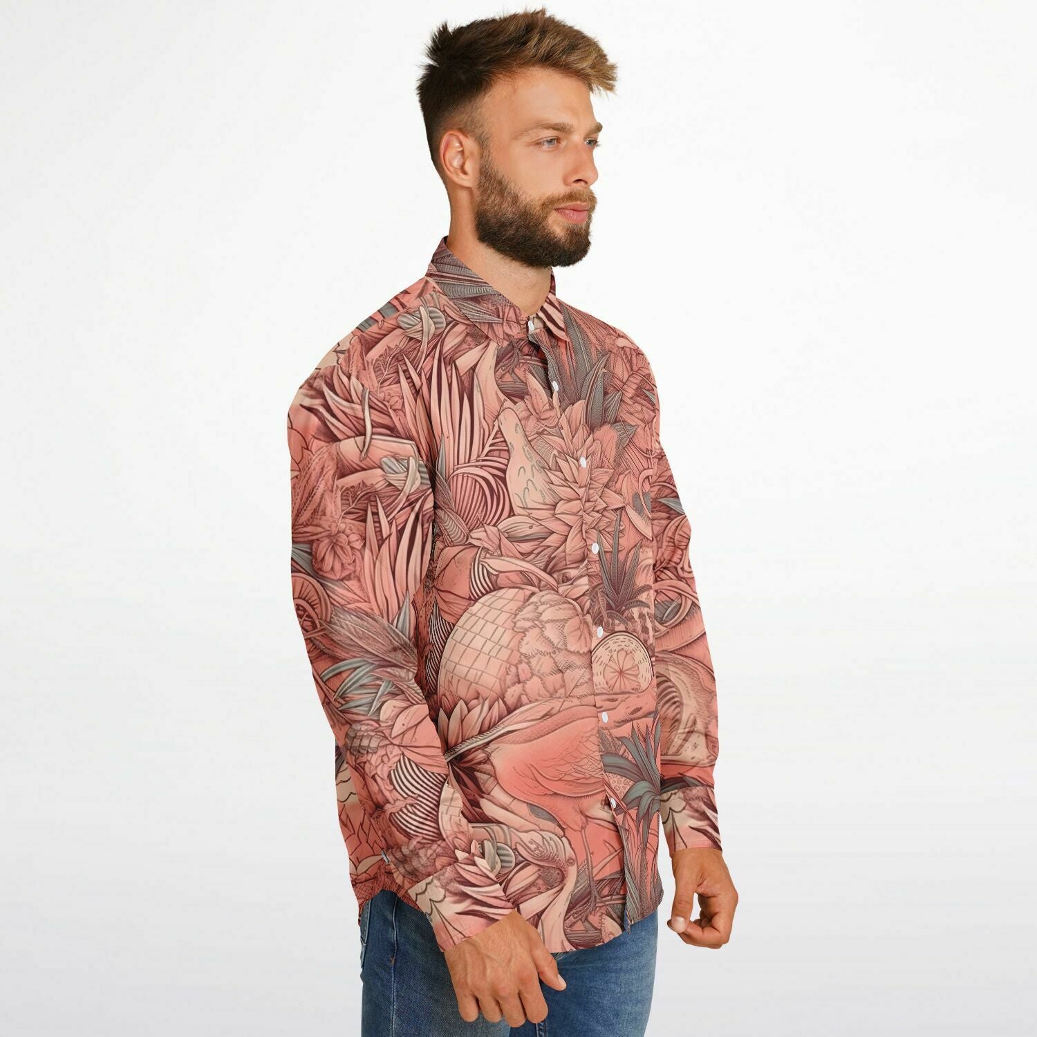 chemise à fleurs pour un look décontracté