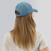 Casquette en jean pour femme - FLOWER POWER