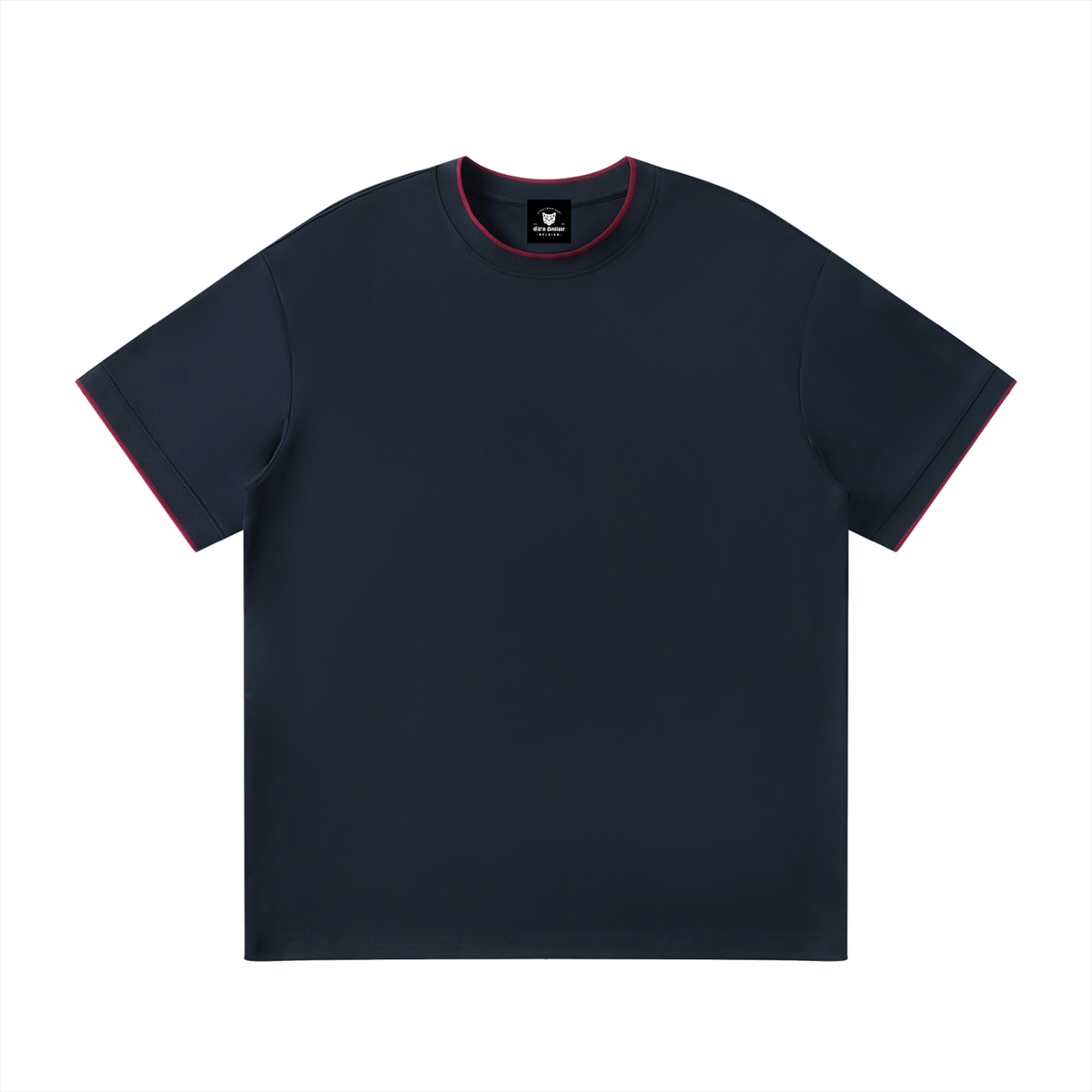T-shirt Regular Fit Noir Original — Streetwear Belge