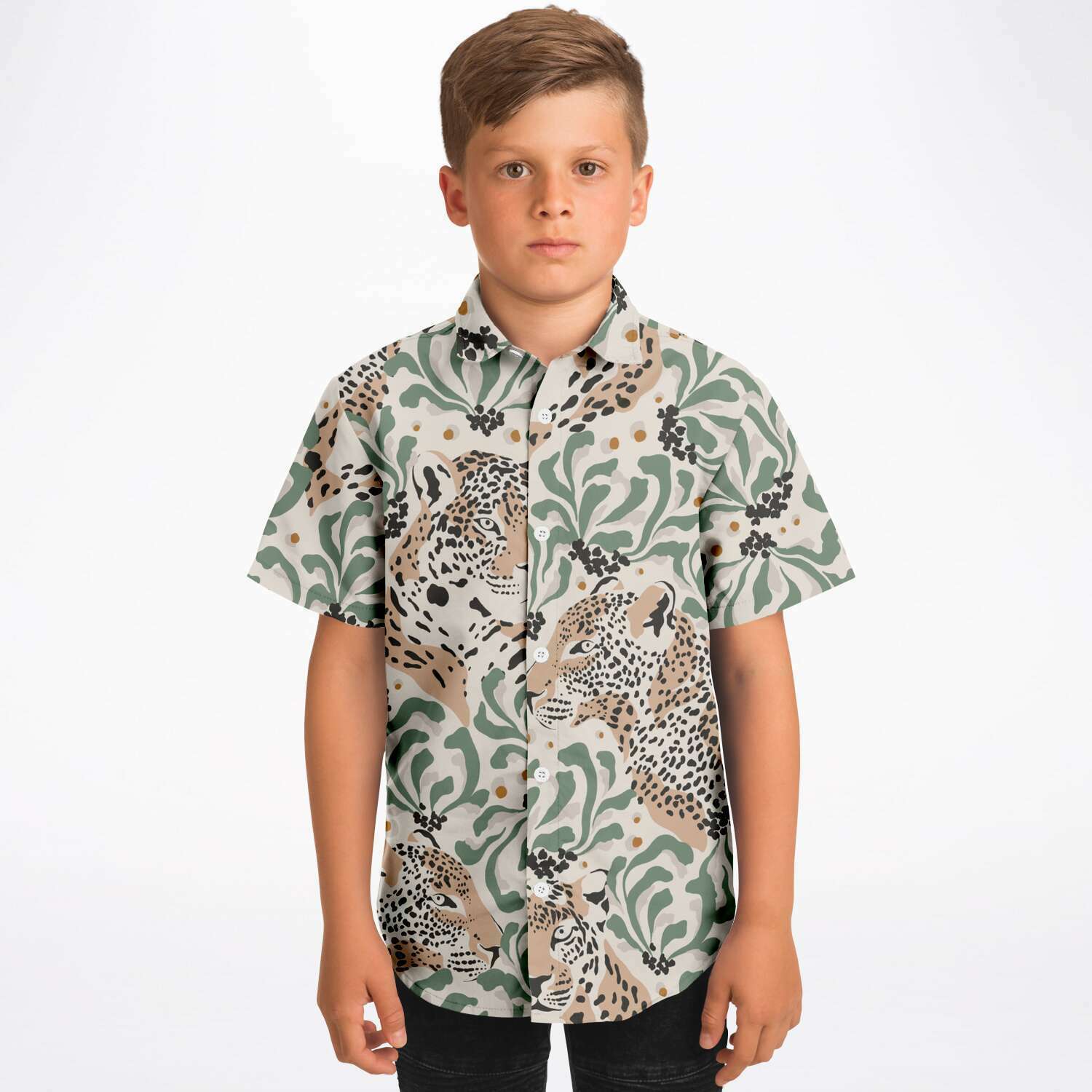 chemise garçon aventure safari