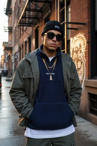 Sweat à capuche homme à motifs colorés et broderie de lettres, pull à demi-zip haut col, style streetwear décontracté pour un usage quotidien et en extérieur