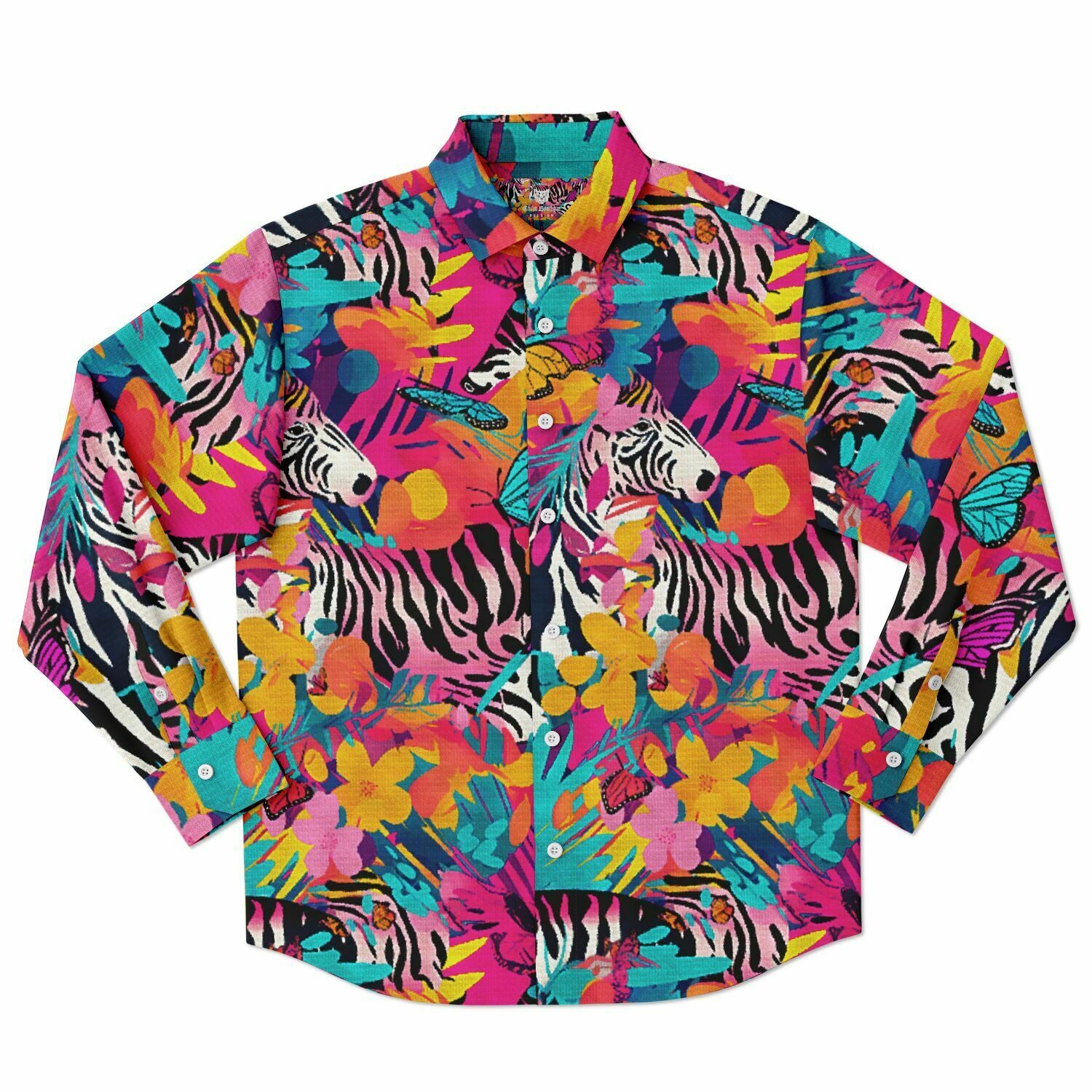 tunique homme en toile zèbre