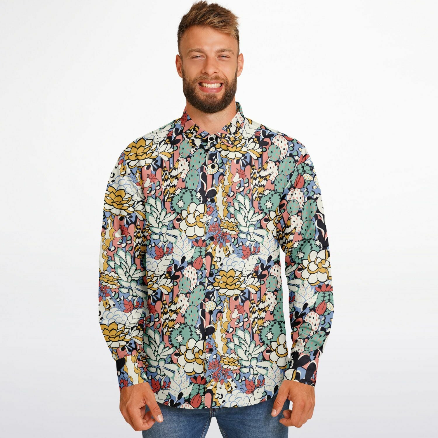 chemise homme à motifs Very Abstract